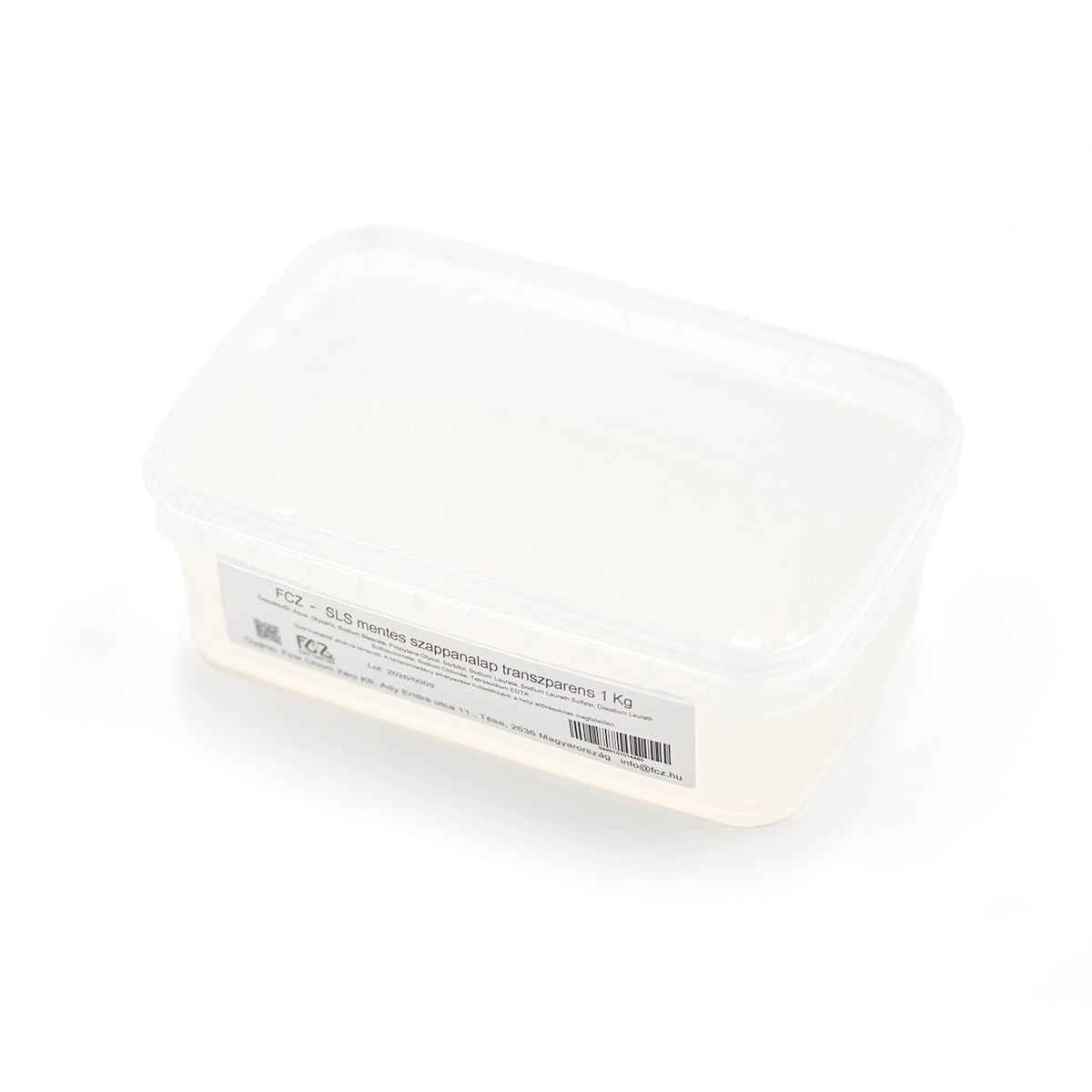 FCZ- Szappanalap Glicerines transzparens, SLS mentes 1 kg