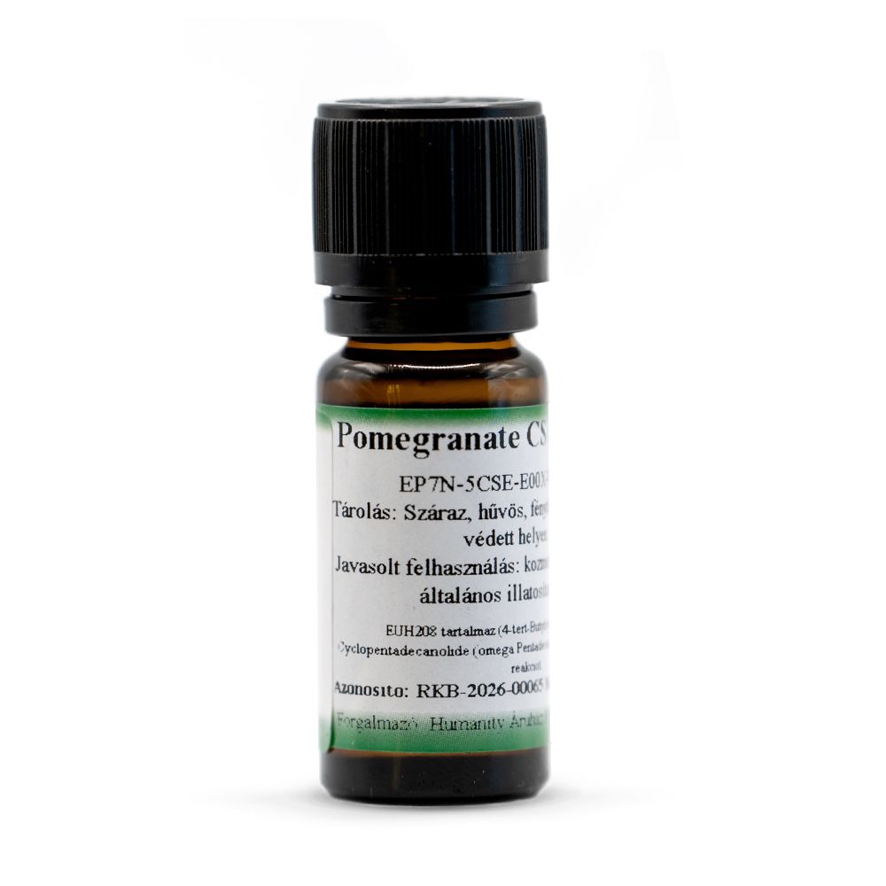 Pomegranate- Gránátalma extra 100 % os illatolaj 10 ml Pomegranate- Gránátalma extra 100 % os illatolaj 10 ml