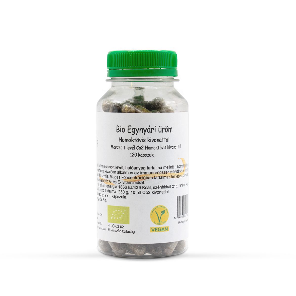 Bio Egynyári üröm Homoktövis kivonattal - 120 db kapszula