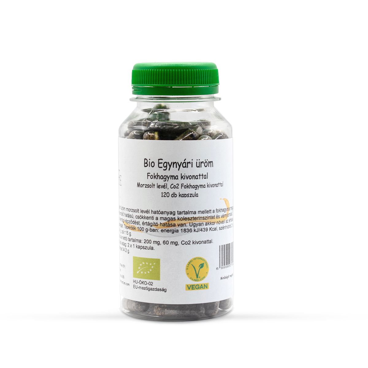 Bio Egynyári üröm Fokhagyma kivonattal - 120 db kapszula